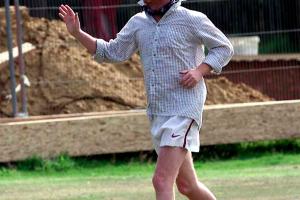 Chris Evans Cricket Match