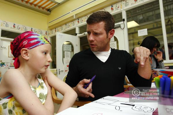 16th March 2009. 

Dermot O'Leary  with 7  year old Hannah Coultherd at the Royal Marsden Hospital In Sutton as he helps to launch a £15,000,000 appeal to build a brand new Childrens and Teenager Cancer Treatment Centre in Sutton