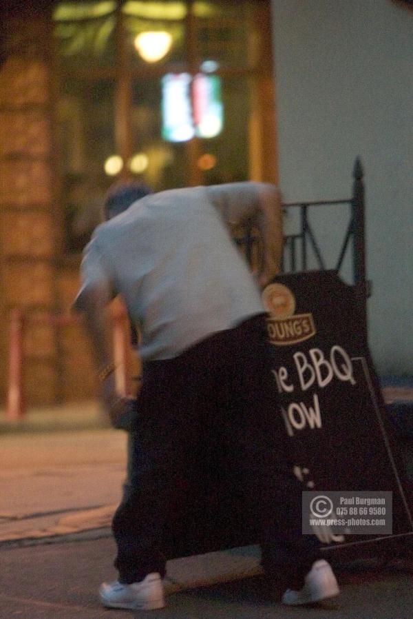 01/07/2005 George Best pissed again after a mammoth session at the Victoria Pub in Surbiton