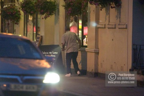 01/07/2005 George Best pissed again after a mammoth session at the Victoria Pub in Surbiton