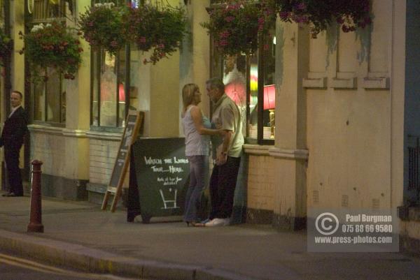 01/07/2005 George Best pissed again after a mammoth session at the Victoria Pub in Surbiton