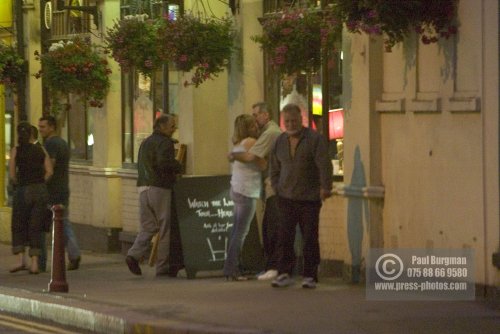 01/07/2005 George Best pissed again after a mammoth session at the Victoria Pub in Surbiton