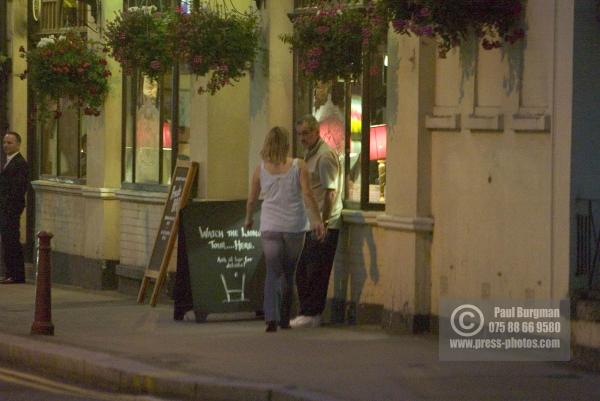 01/07/2005 George Best pissed again after a mammoth session at the Victoria Pub in Surbiton