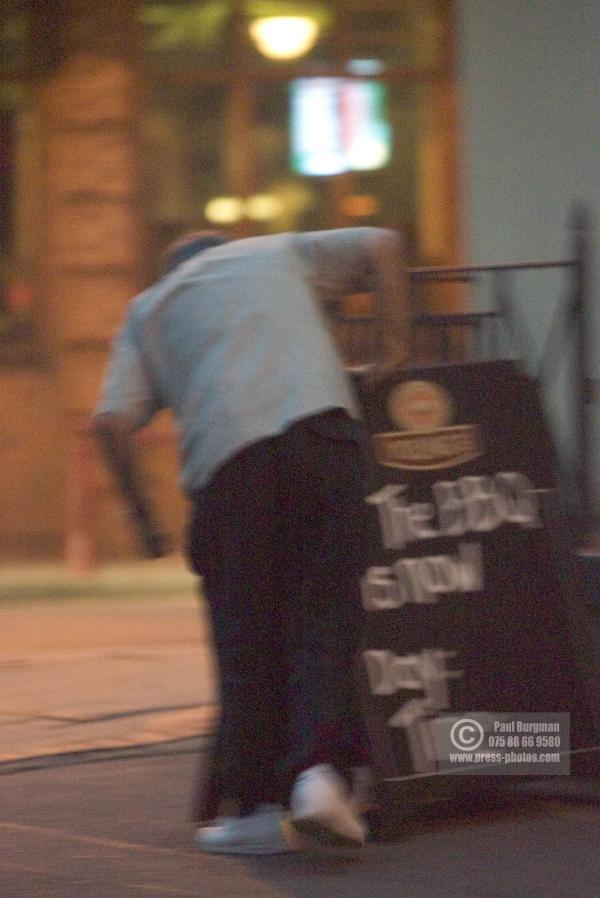 01/07/2005 George Best pissed again after a mammoth session at the Victoria Pub in Surbiton