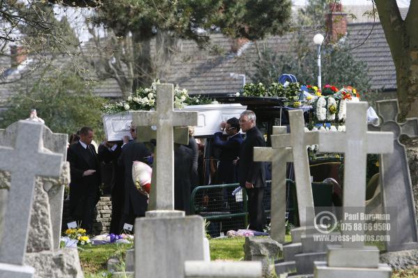 4th  April 2009
Jack Tweed as pall barer at Jade Goody's funeral