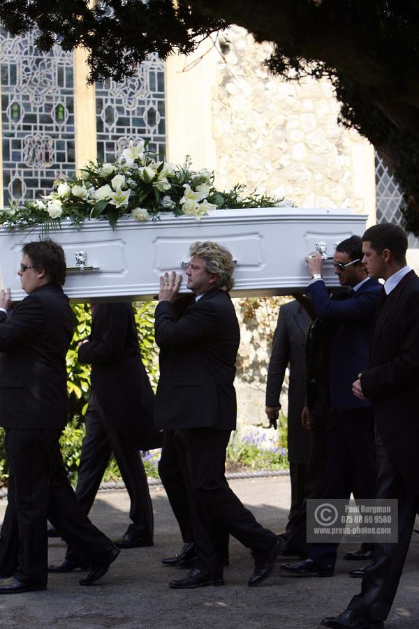 4th  April 2009
Coffin enters Church at Jade Goody's funeral