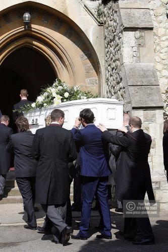 4th  April 2009
Coffin enters Church at Jade Goody's funeral