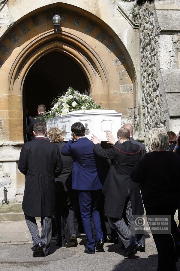 4th  April 2009
Coffin enters Church at Jade Goody's funeral