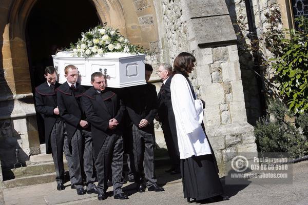 4th  April 2009
Coffin leaves Church at Jade Goody's funeral
