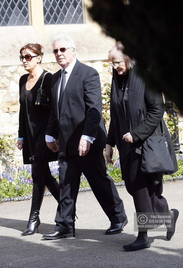 4th  April 2009
Max Clifford arriving at Jade Goody's funeral