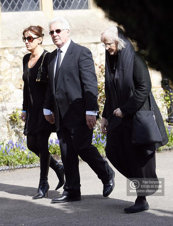4th  April 2009
Max Clifford arriving at Jade Goody's funeral