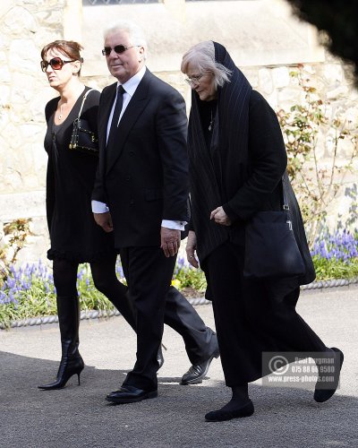 4th  April 2009
Max Clifford arriving at Jade Goody's funeral