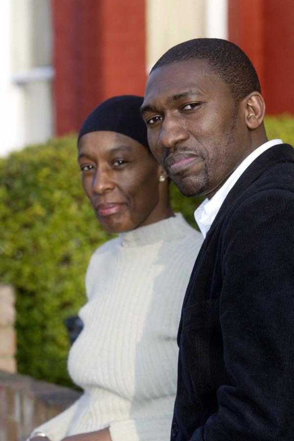 15-03-2003.  Kwame Kwei-Armah and Ex Wife Fyna