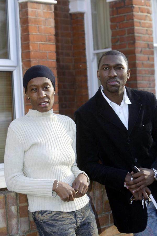 15-03-2003.  Kwame Kwei-Armah and Ex Wife Fyna