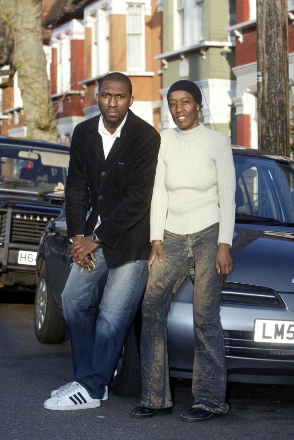15-03-2003.  Kwame Kwei-Armah and Ex Wife Fyna