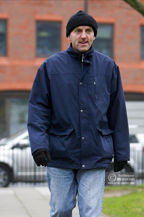 31/12/2008.  Comedian Lee Hurst arrives at Guildford Magistrates Court today