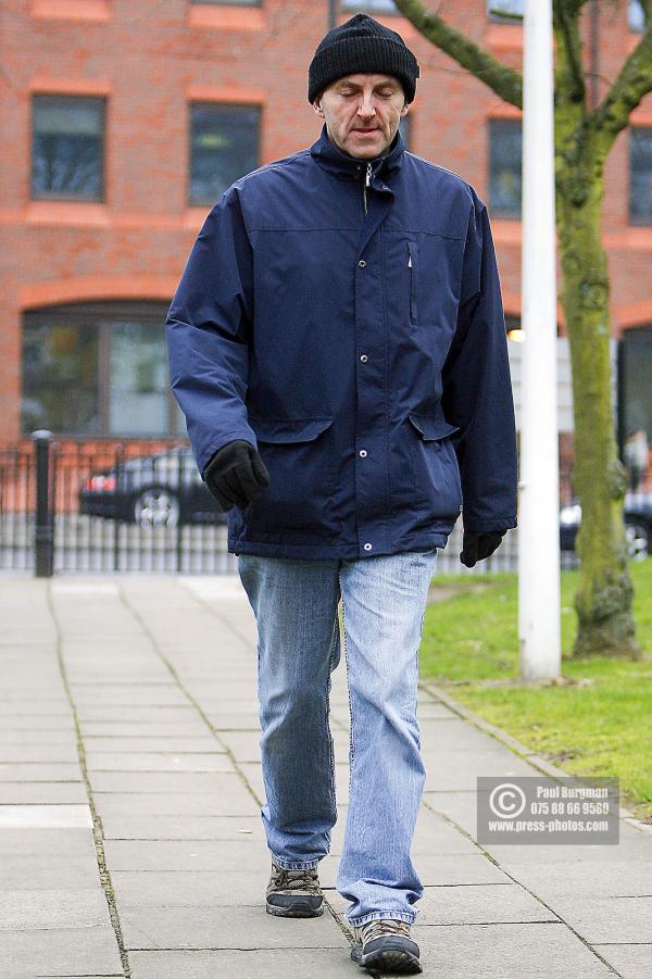 31/12/2008.  Comedian Lee Hurst arrives at Guildford Magistrates Court today