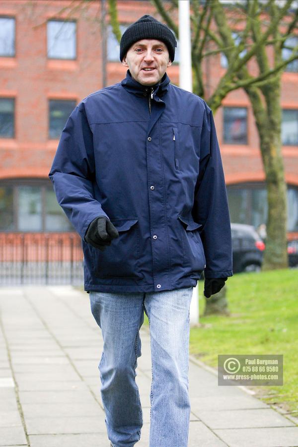 31/12/2008.  Comedian Lee Hurst arrives at Guildford Magistrates Court today