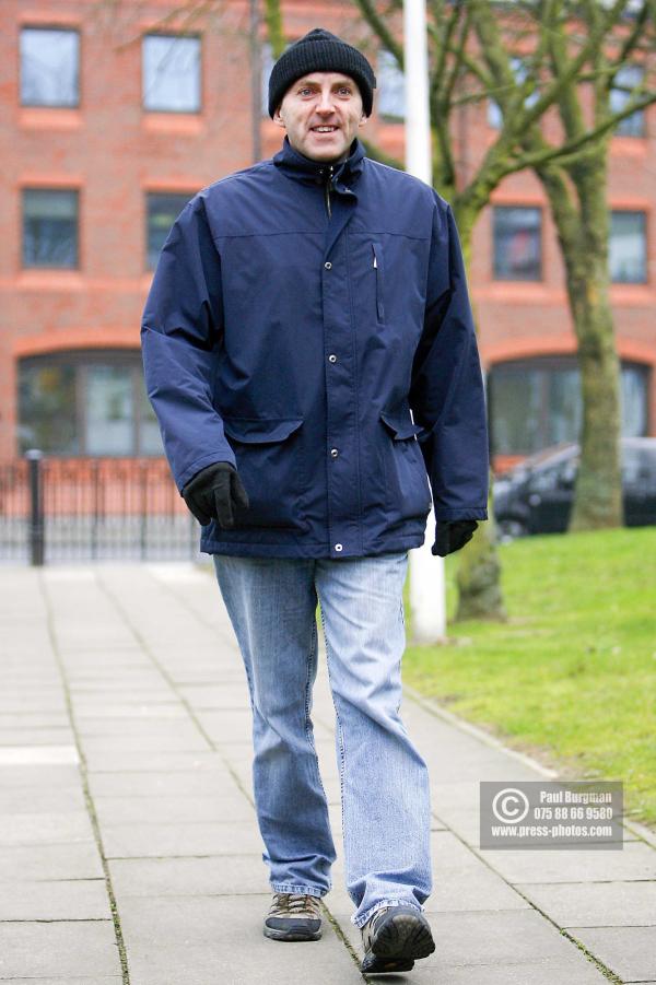 31/12/2008.  Comedian Lee Hurst arrives at Guildford Magistrates Court today