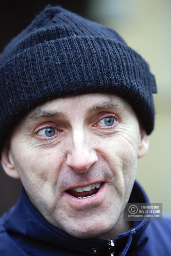 31st  December 2008.  Comedian Lee Hurst leaves Guildford Magistrates Court today