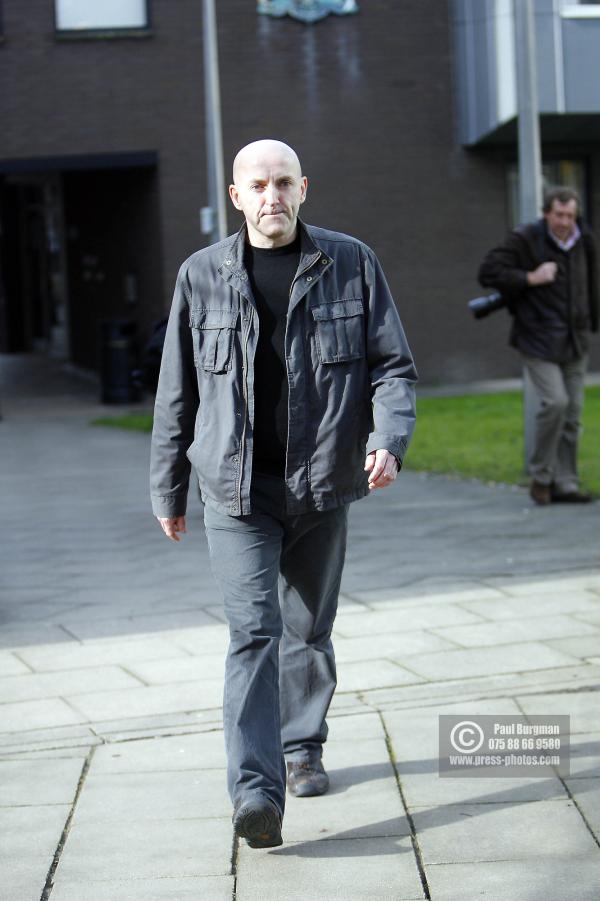16/02/2009  Comedian Lee Hurst  leaves Guildford Magistrates Court this morning after pleading guilty to damaging an audience members mobile phone.