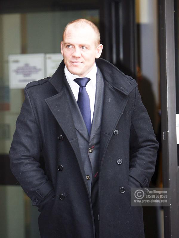 08/01/2009  Mike Tindall leaves court after being banned from Driving for Three Years for Driving with Excess Alcohol, at Reading Magistrates Court.