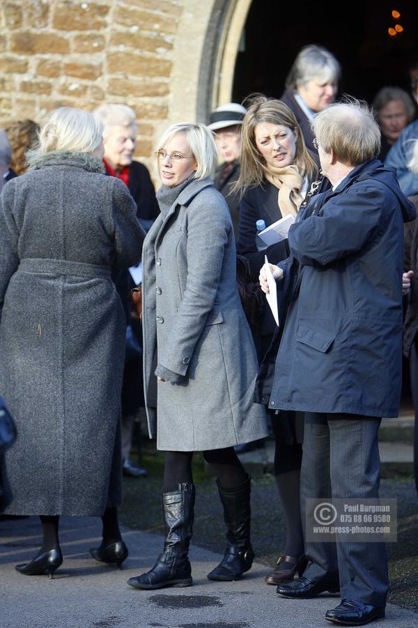 30th January 2009 -- Tony Harts Funeral, TV presenter Kirsten O'Brian ? .         Christ Church Shamley Green -- (pic by Paul Burgman) 075 88 66 9580