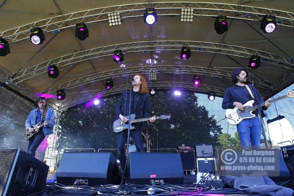 11/09/2016. Always The Sun Festival. Reading band The Amazons on Stage