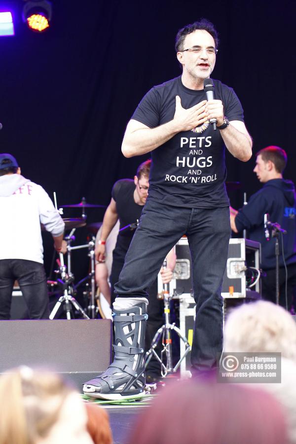 04/06/2016. One Live Festival organised by Prof. Noel Fitzpatrick & Chris Evans on stage