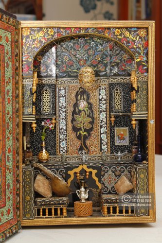 20/04/2015.  3d minitures by Amanda & Edward Thompson