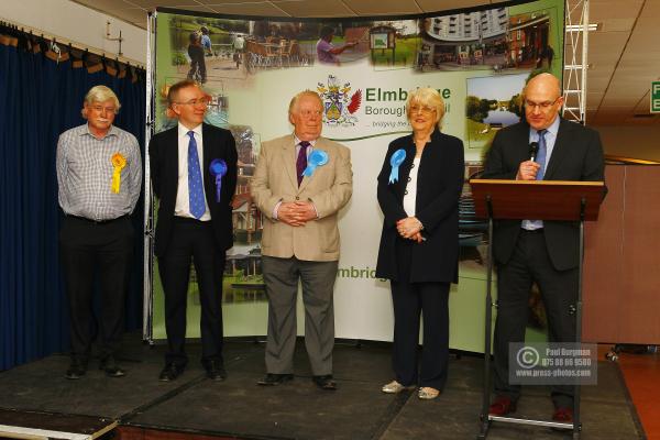 07/05/20 Elmbridge elections the count at Sandown Race Course