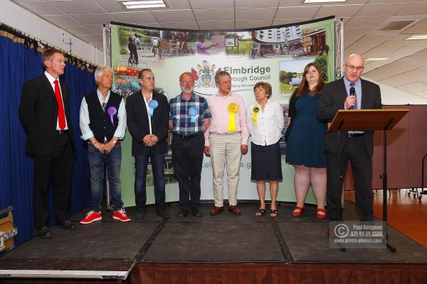 07/05/20 Elmbridge elections the count at Sandown Race Course