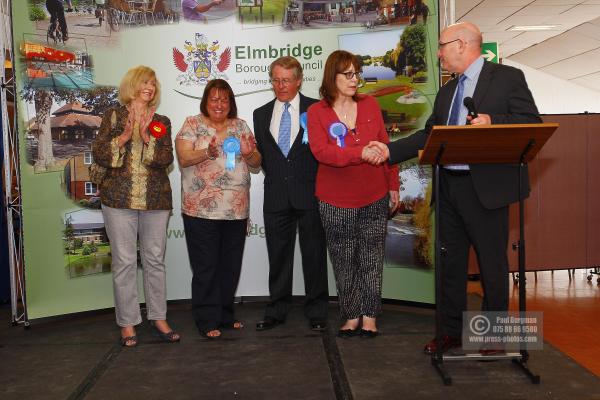 07/05/20 Elmbridge elections the count at Sandown Race Course