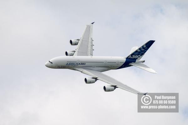 16/07/2016. Farnborough International Airshow. Airbus A380