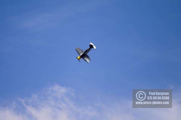 16/07/2016. Farnborough International Airshow. Goodyear Corsair FG1
