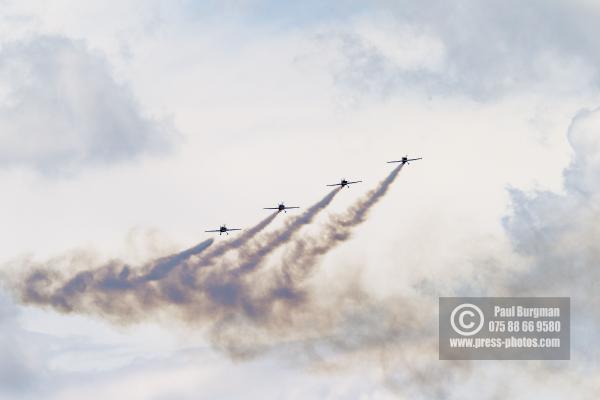 16/07/2016. Farnborough International Airshow. The Blades