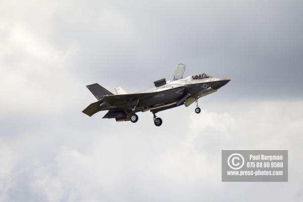 16/07/2016. Farnborough International Airshow.  Lockheed Martin F-35b