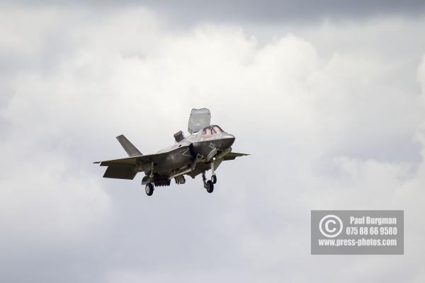 16/07/2016. Farnborough International Airshow.  Lockheed Martin F-35b