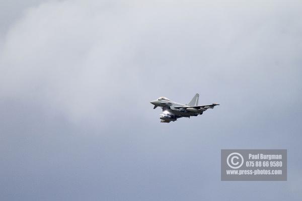 16/07/2016. Farnborough International Airshow. RAF Typhoon