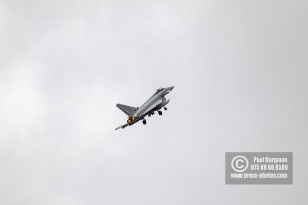 16/07/2016. Farnborough International Airshow. RAF Typhoon