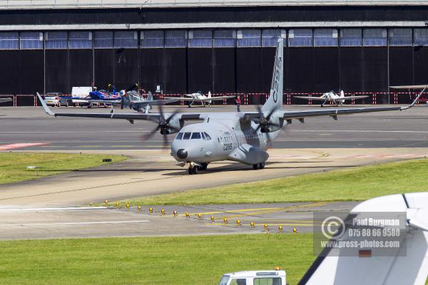 16/07/2016. Farnborough International Airshow.  Airbus C295