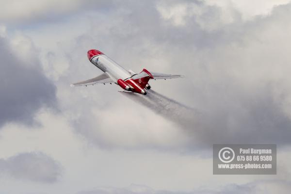 16/07/2016. Farnborough International Airshow. Boeing 727-200 Oil Spill Response Aircraft