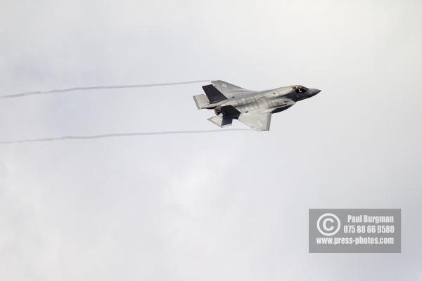 16/07/2016. Farnborough International Airshow.  Lockheed Martin F-35b