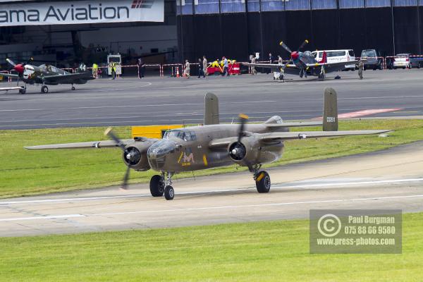 16/07/2016. Farnborough International Airshow. B-17 Fly Fortress