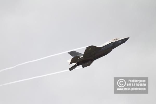 17/07/2016. Farnborough International Airshow. Lockheed Martin F-35b Lightning