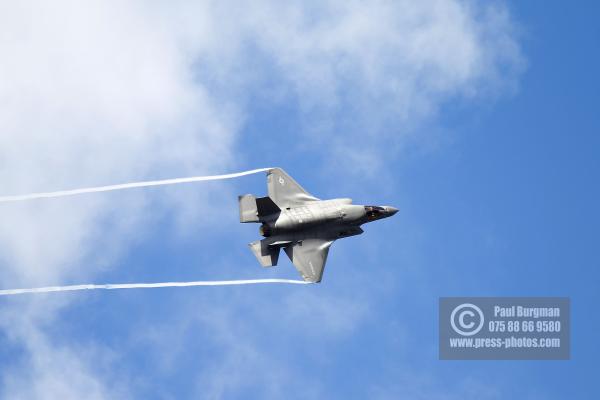 17/07/2016. Farnborough International Airshow. Lockheed Martin F-35b Lightning