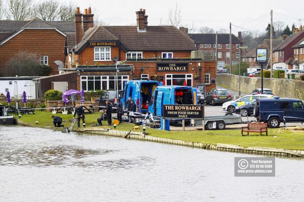 01/04/2016. Search for Grant BROSTER in the River Wey