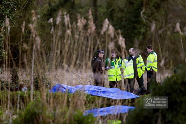 11/04/2016.Guildford. The River Wey, a body is found that may be Grant BROSTER