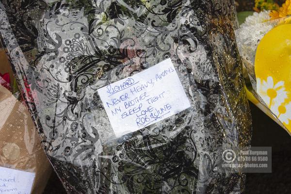 06/01/2015 Floral Tributes left at the City Club by family & friends after the death of  Richard Stroud outside the club during a wedding reception.