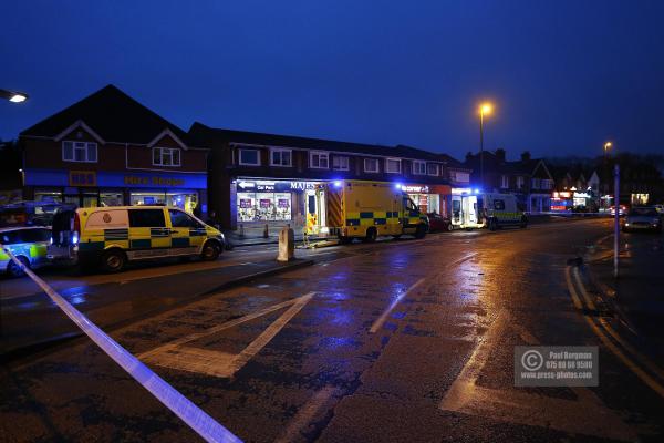 31/01/2017. RTC Woodbridge Road, between junction Stockton Close & Recreation Road